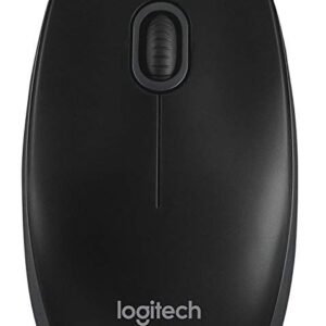 Logitech B100 Optical USB Mouse – Black