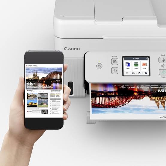 CANON PIXMA G4780 WHITE Print | Scan | Copy | Wi-Fi | Duplex | ADF