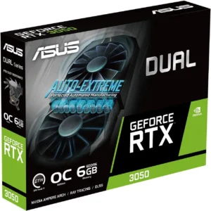 ASUS Dual GeForce RTX 3050 6GB GDDR6 Graphics Card