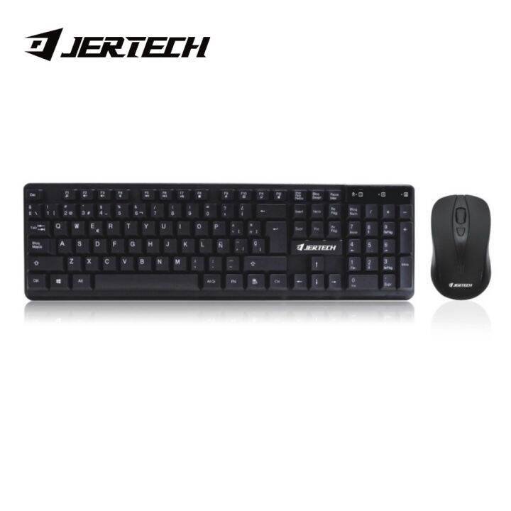 JERTECH Astronaut Series KM400 Wireless Keyboard and Mouse Combo