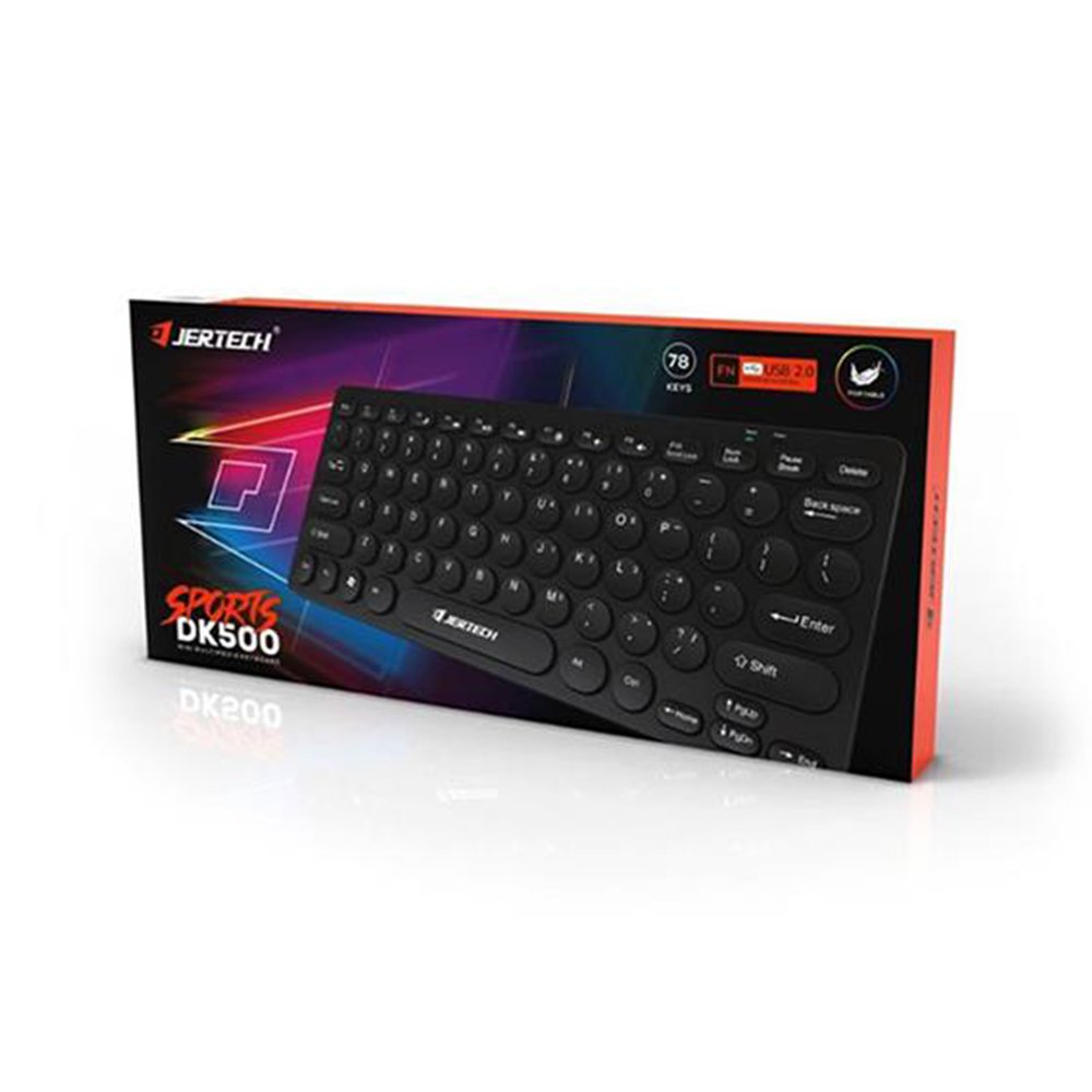 JERTECH SPORTS DK500 Mini USB Wired Keyboard