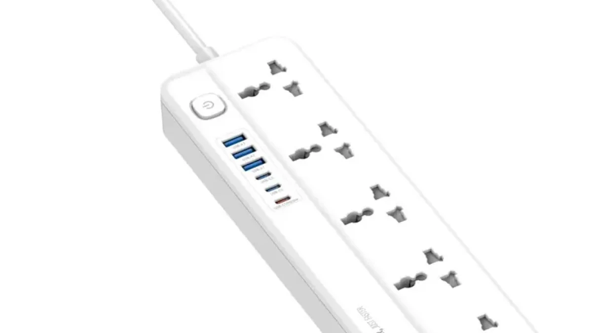 LDNIO SC5614C Universal Power Socket – 2500W with USB Fast Charging